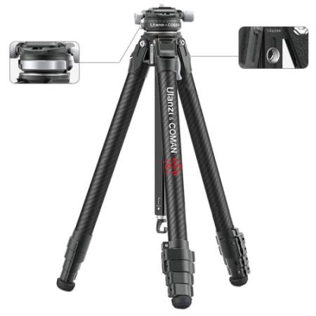 Ulanzi Zero-Y (3028) - statyw fotograficzny Carbon z głowicą kulową
